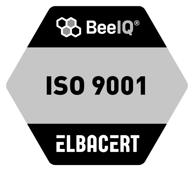 ISO 9001 quality certification badge